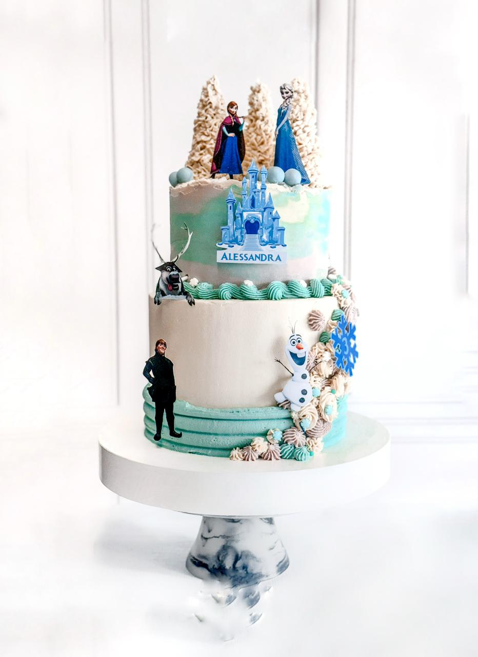 Pastel temático moderno artesanal Ciudad de México